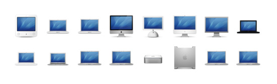 Mac电脑图标专辑预览